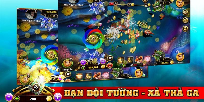 Game săn cá đổi thưởng siêu cuốn